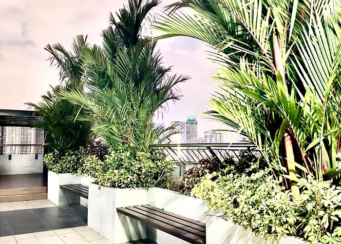 Apartment La Casa Zen - Cozy With Private Wi-fi, Complimentary Access To Fitness Centre, Swimming Pool And Stunning View Located Near The Cbd Of Ortigas, Makati, Bgc Manila
